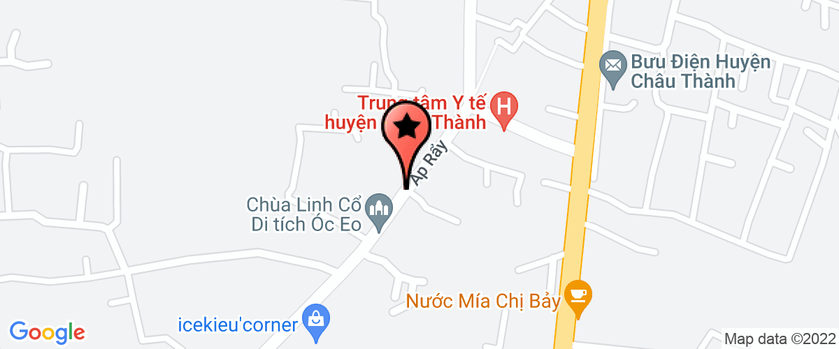 Bản đồ đến địa chỉ Trung Tâm Y Tế Châu Thành