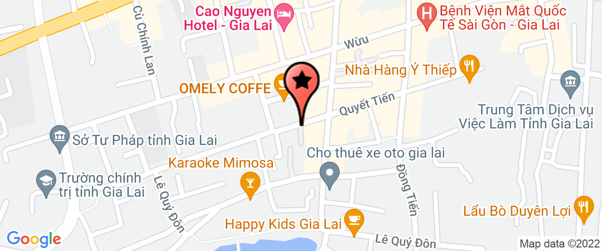 Bản đồ đến địa chỉ Chi Nhánh Công Ty Cổ Phần Thẩm Định Giá E Xim Tại Tỉnh Gia Lai