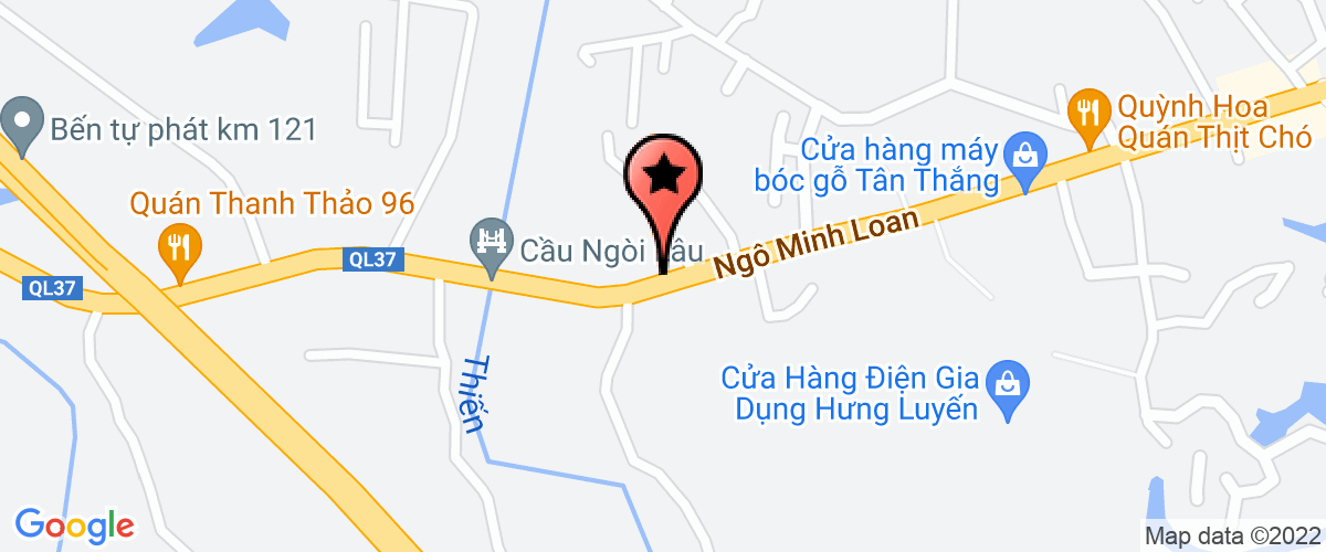 Bản đồ đến địa chỉ Công ty trách nhiệm hữu hạn Hà Tiên