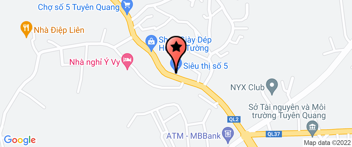 Bản đồ đến địa chỉ UBND xã Trung môn