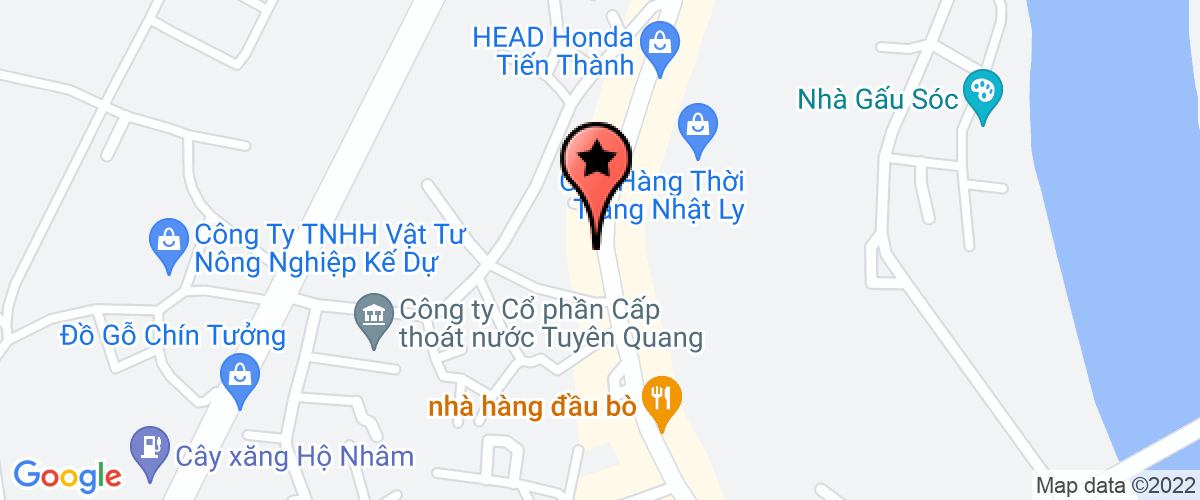 Bản đồ đến địa chỉ Công Ty Trách Nhiệm Hữu Hạn Thành Trung Tuyên Quang