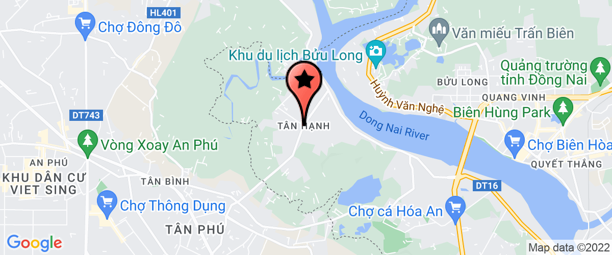 Bản đồ đến địa chỉ Công Ty TNHH Sản Xuất Dịch Vụ Xây Dựng Lâm Anh