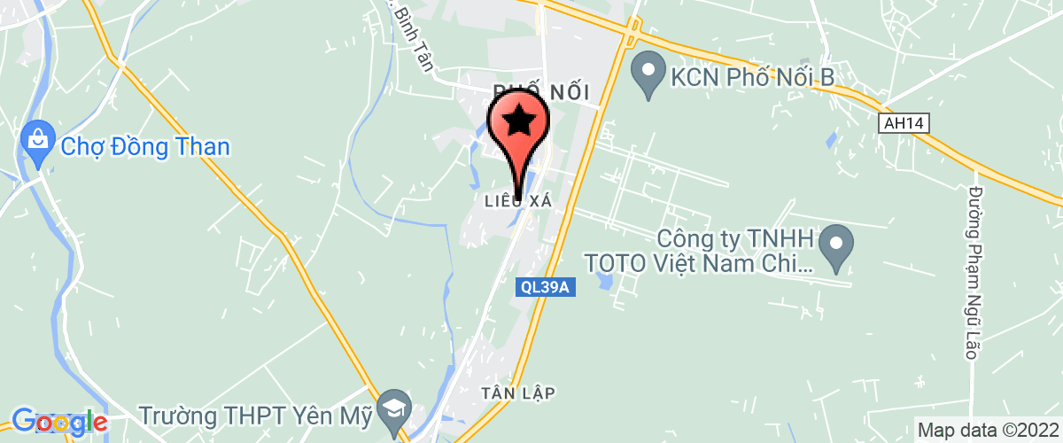 Bản đồ đến địa chỉ UBND xã Liêu Xá