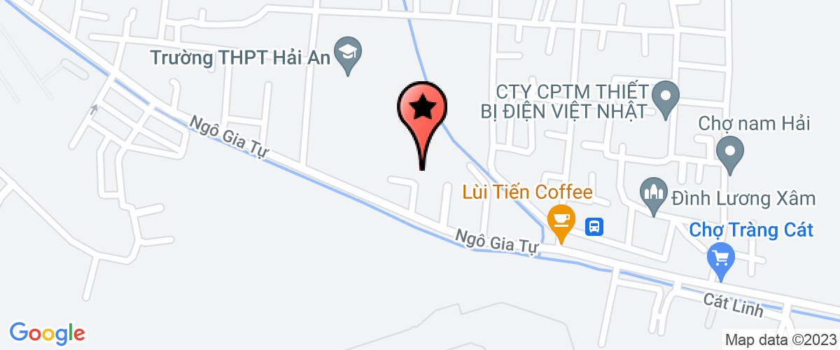Bản đồ đến địa chỉ Công Ty Cổ Phần Xây Dựng Thương Mại N.A.E Hải Phòng