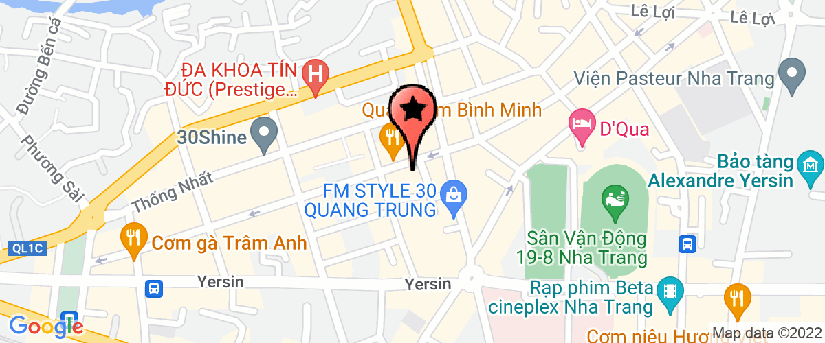 Bản đồ đến địa chỉ Công Ty TNHH Thương Mại-Dịch Vụ-Du Lịch Hoa Đà