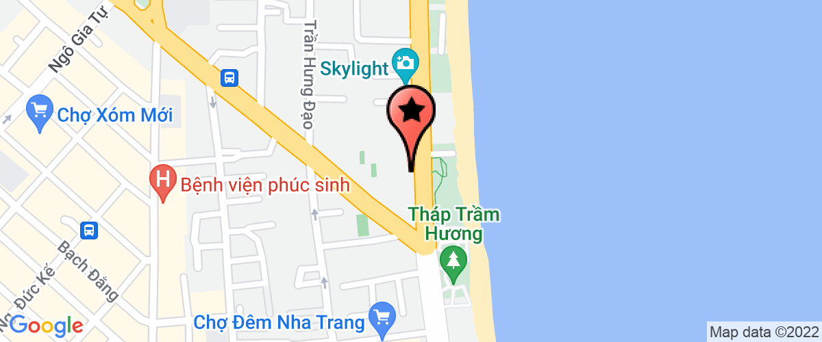Bản đồ đến địa chỉ Công ty cổ phần kinh doanh hàng miễn thuế Nha Trang