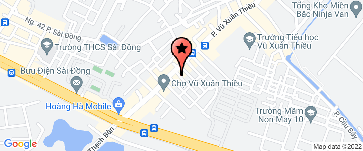 Bản đồ đến địa chỉ Công Ty TNHH His Việt Nam