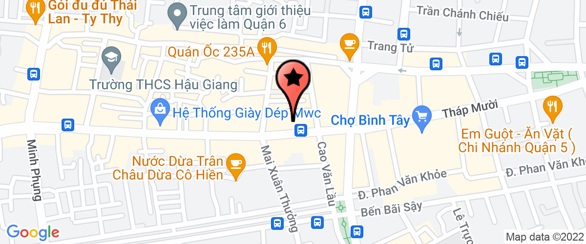 Bản đồ đến địa chỉ Ngân Hàng Thương Mại Cổ Phần Tiên Phong - Chi Nhánh Hùng Vương