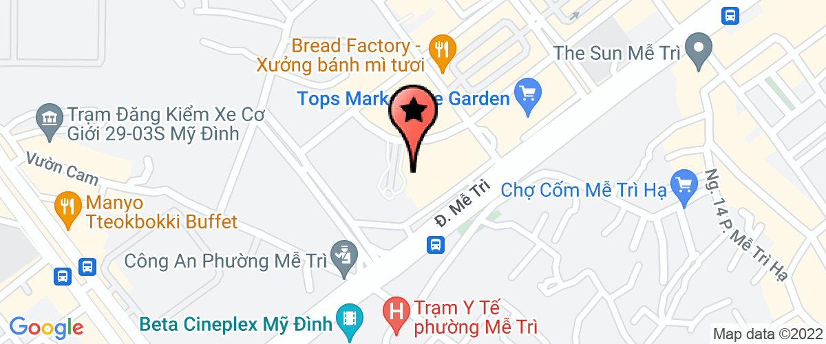 Bản đồ đến địa chỉ Công Ty TNHH Tư Vấn Đầu Tư Dcg Việt Nam