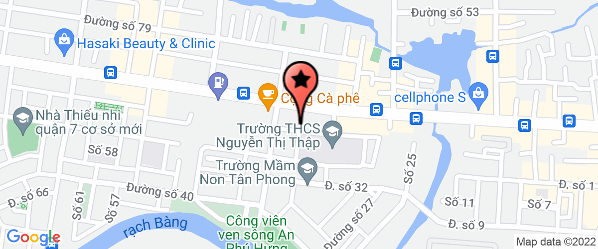 Bản đồ đến địa chỉ Công Ty TNHH Koreanfdv