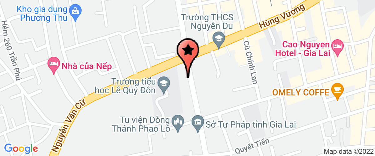 Bản đồ đến địa chỉ Công Ty Trách Nhiệm Hữu Hạn Nam Tùng Gia Lai