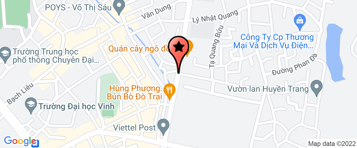 Bản đồ đến địa chỉ Trung tâm Bồi dưỡng Chính trị Thành Phố Vinh