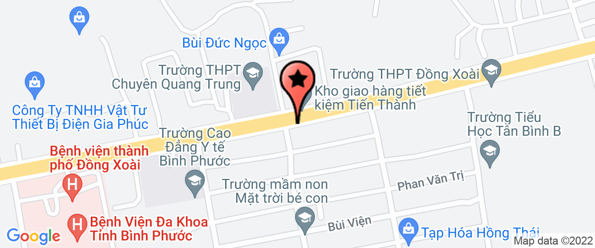 Bản đồ đến địa chỉ Công Ty TNHH Một Thành Viên Xăng Dầu Duy Kỳ 999