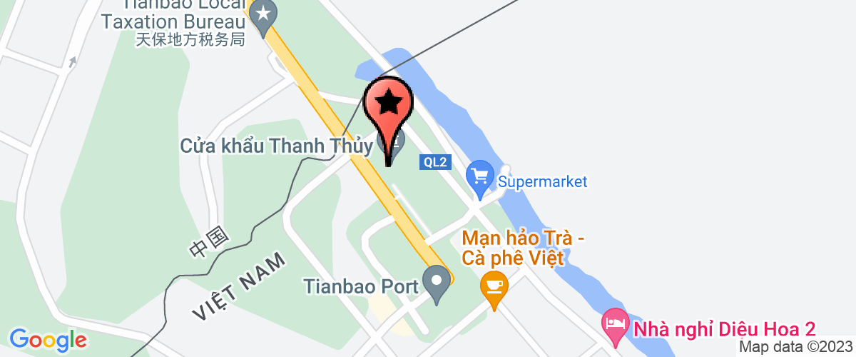 Bản đồ đến địa chỉ Chi Nhánh Cửa Khẩu Thanh Thủy - Công Ty Cổ Phần Phát Triển Nông Lâm Nghiệp Hà Giang
