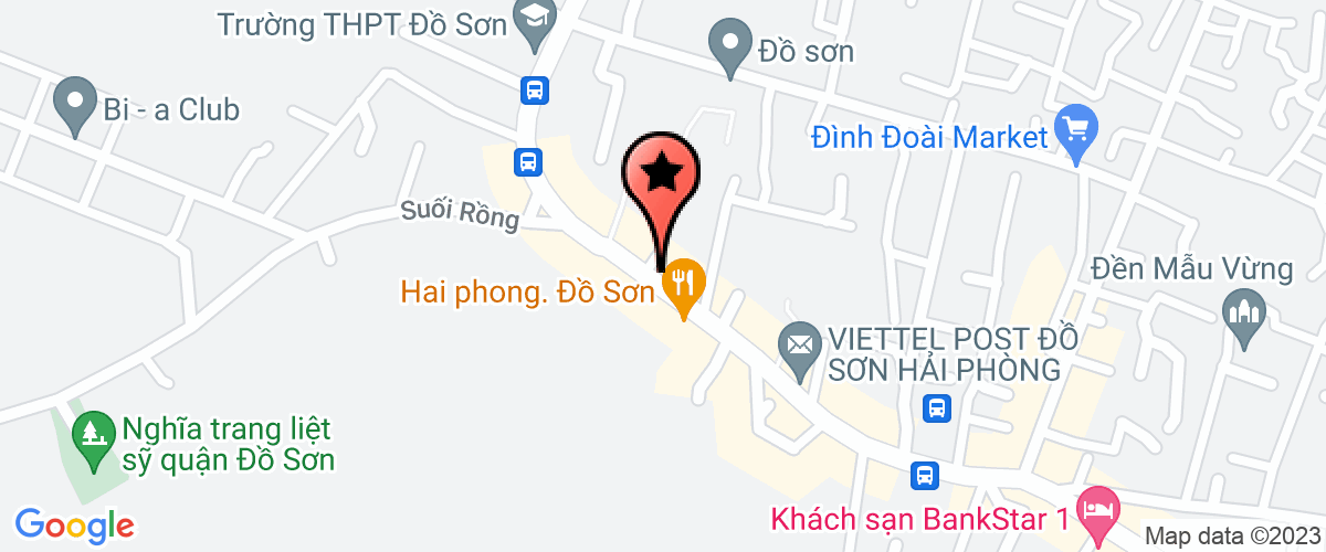 Bản đồ đến địa chỉ Chi Nhánh Công Ty TNHH Một Thành Viên Điện Lực Hải Phòng - Điện Lực Đồ Sơn