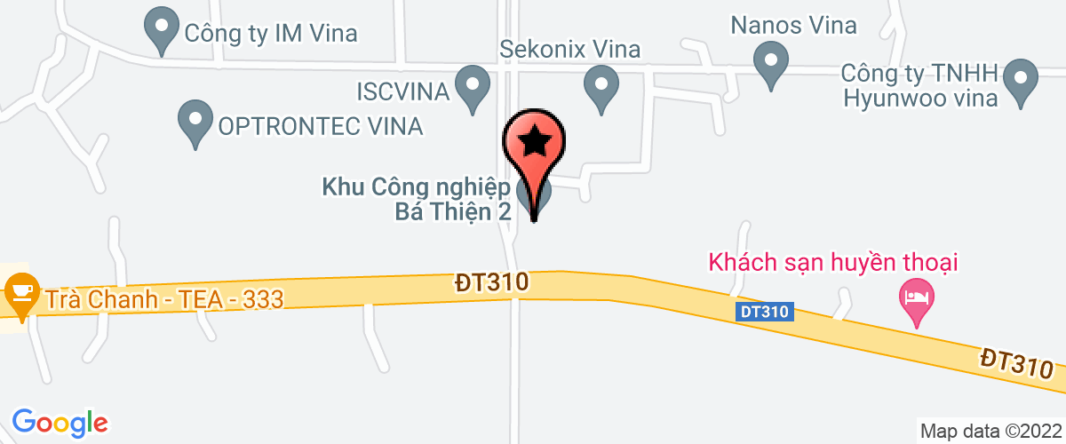 Bản đồ đến địa chỉ Công Ty TNHH Vina Total