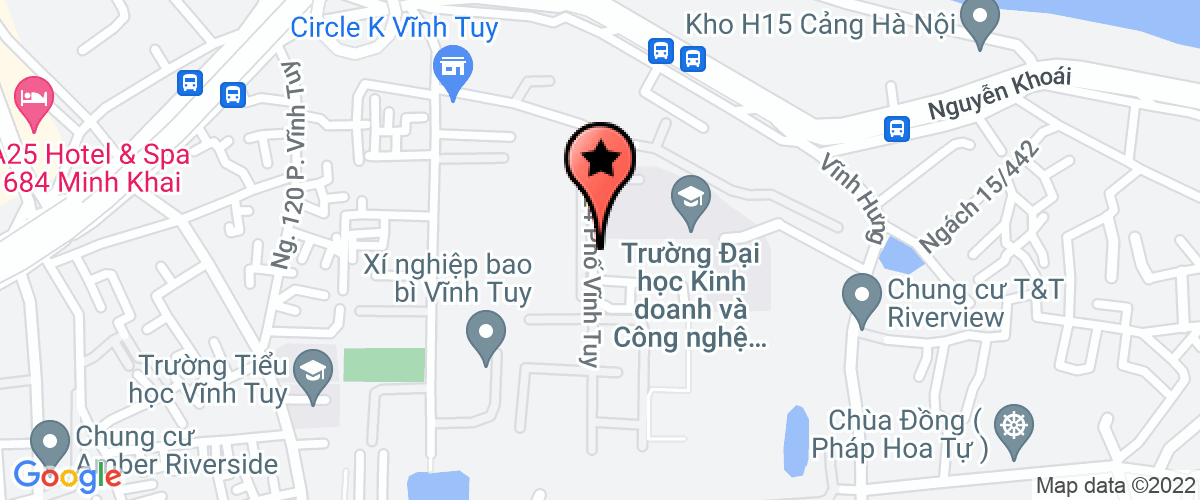 Bản đồ đến địa chỉ Công Ty TNHH Đầu Tư Xây Dựng Và Thương Mại Khang Hân