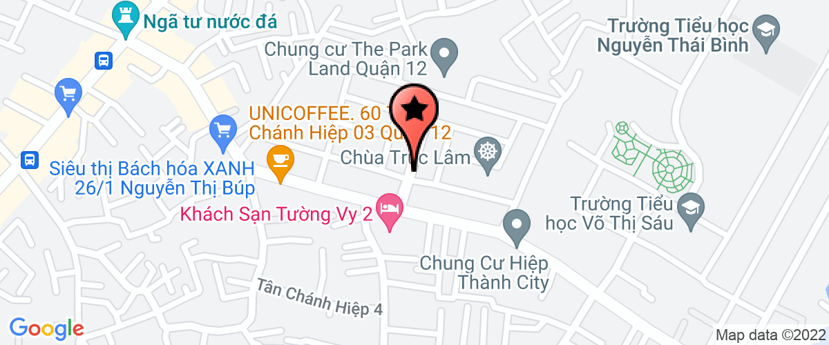 Bản đồ đến địa chỉ Cty TNHH MTV Thương Mại Dịch Vụ Khách Sạn Thanh Vân