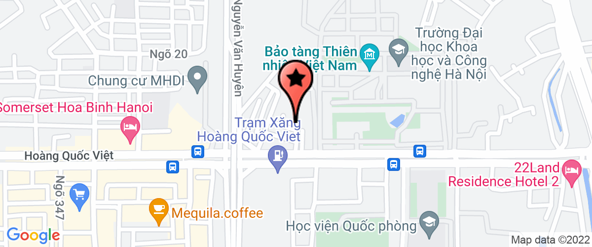Bản đồ đến địa chỉ Văn Phòng Đại Diện Tại Hà Nội - Công Ty Cổ Phần Xuất Nhập Khẩu Và Thương Mại Hải Dương