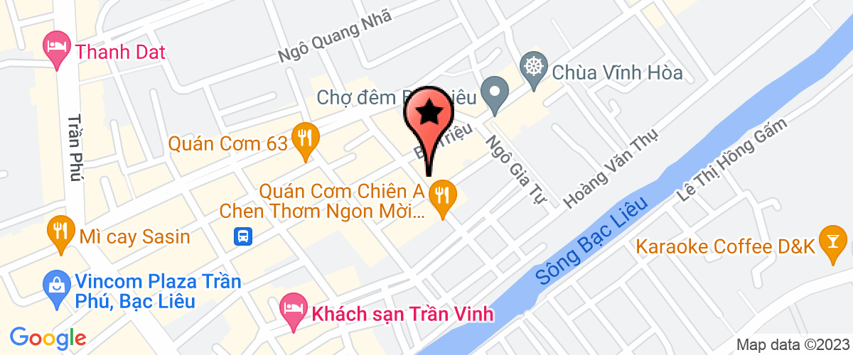 Bản đồ đến địa chỉ Công ty Điện ảnh Băng từ tỉnh Bạc Liêu