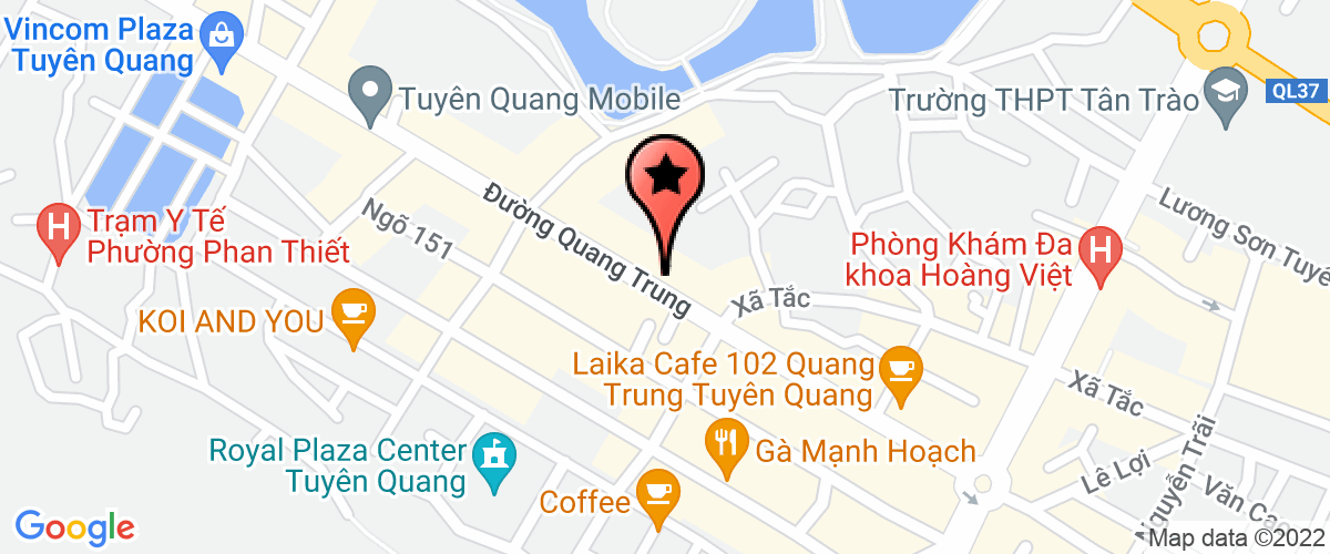 Bản đồ đến địa chỉ Công Ty Trách Nhiệm Hữu Hạn Thương Mại Và Dịch Vụ Trần Quang Minh