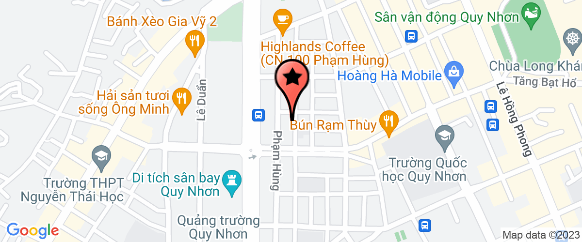 Bản đồ đến địa chỉ Hội Nhà Báo Bình Định