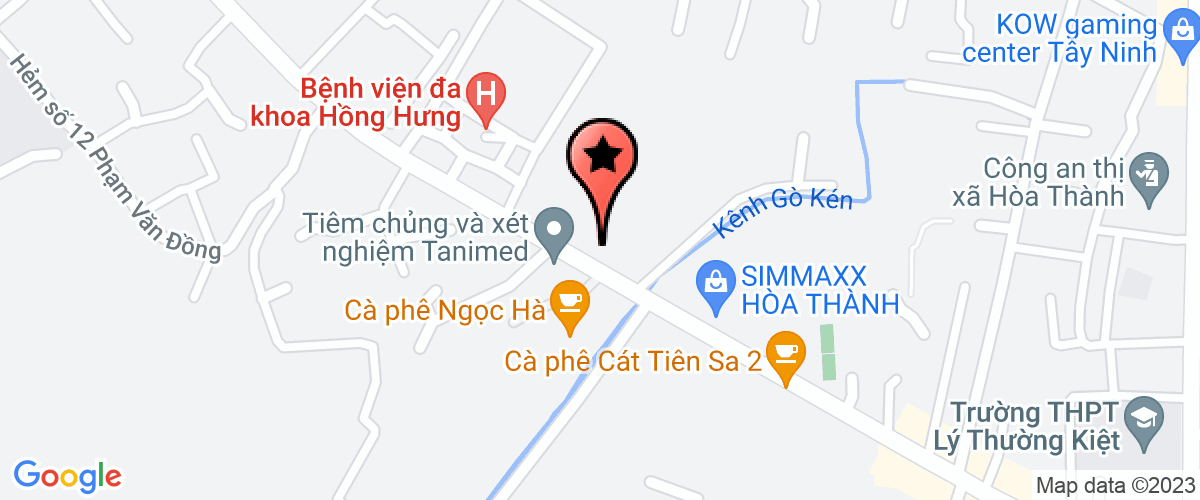 Bản đồ đến địa chỉ Chi Nhánh Công Ty Trách Nhiệm Hữu Hạn Một Thành Viên Ba Dưởng