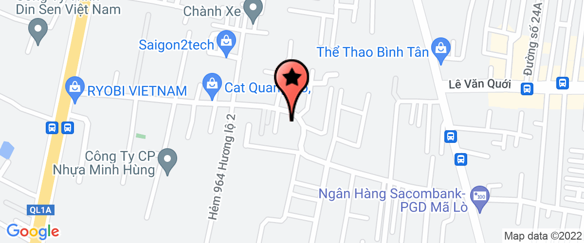 Bản đồ đến địa chỉ Công Ty TNHH Thương Mại Dịch Vụ Cơ Khí Nhiệt Xanh