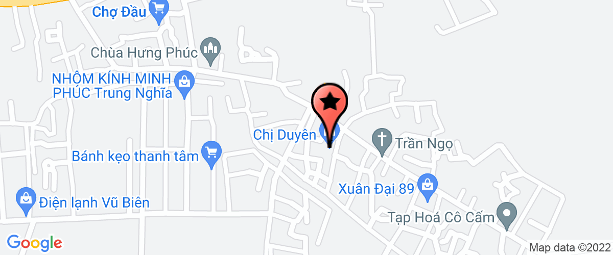 Bản đồ đến địa chỉ Công ty TNHH thương mại và dịch vụ Yên Hưng