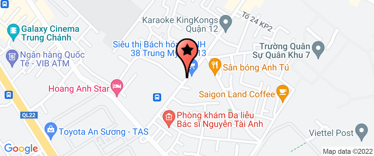 Bản đồ đến địa chỉ Cty TNHH Thương Mại Hiệp Xuân