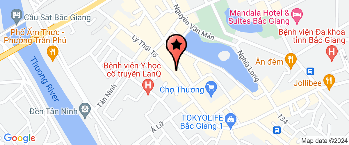 Bản đồ đến địa chỉ Công ty KDCB hàng lương ,nông sản,thực phẩm XK Bắc Sơn