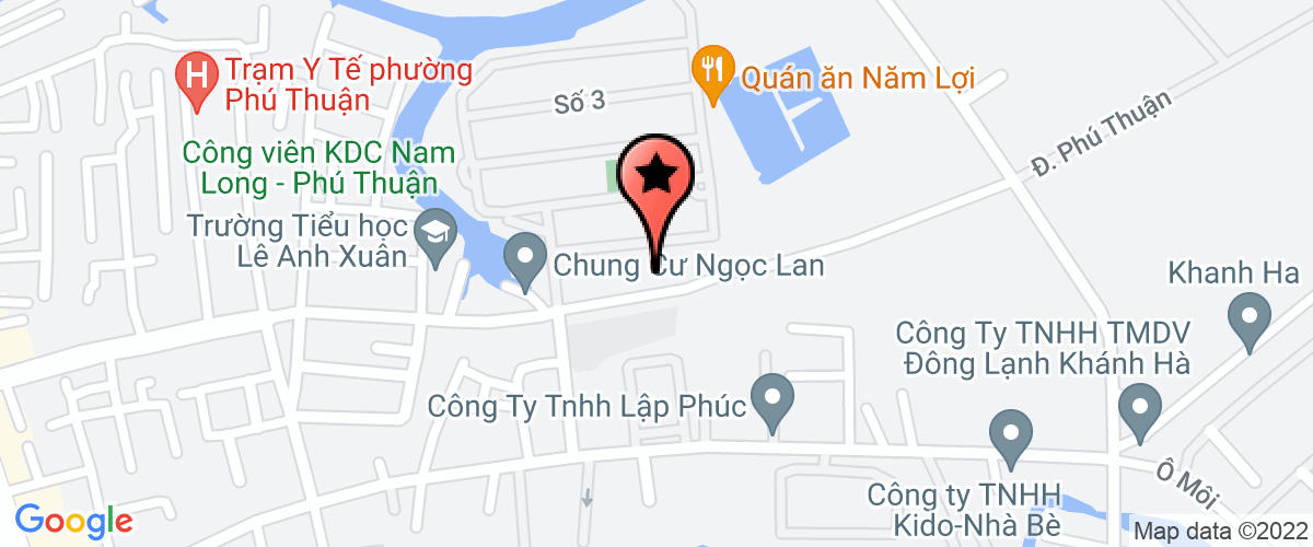 Bản đồ đến địa chỉ Công Ty TNHH Sản Xuất TMDV Công Nghiệp Trinh Phan