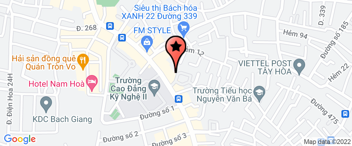 Bản đồ đến địa chỉ Công Ty TNHH Đầu Tư Nông Nghiệp Tho Khang