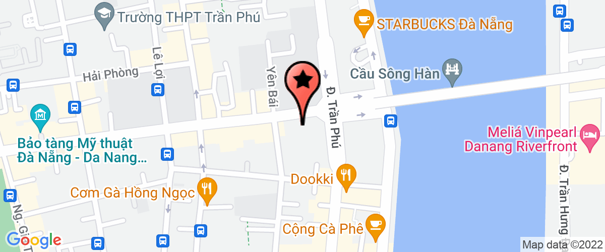 Bản đồ đến địa chỉ Bưu điện Đà Nẵng 1 - Bưu điện thành phố Đà Nẵng