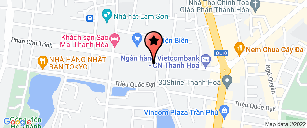 Bản đồ đến địa chỉ Công ty cổ phần bảo hiểm ngân hàng nông nghiệp- CN Thanh Hoá
