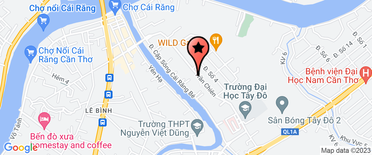 Bản đồ đến địa chỉ Công Ty TNHH An Phú Cần Thơ