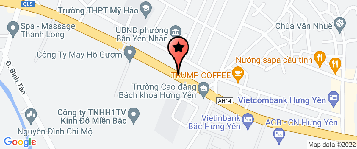 Bản đồ đến địa chỉ Công Ty Cổ Phần Đầu Tư Thương Mại Và Kỹ Thuật Hòa Bình