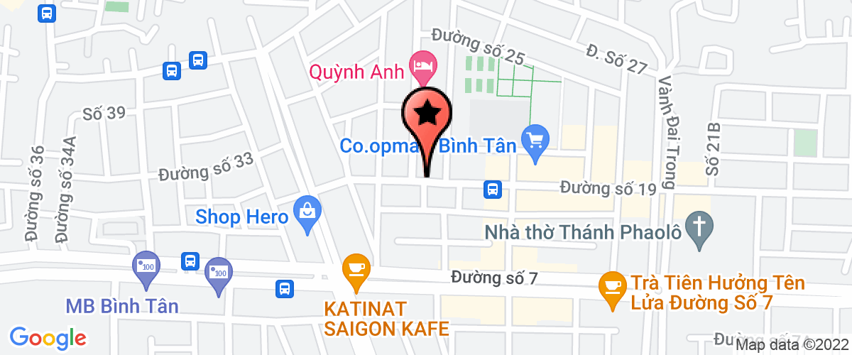 Bản đồ đến địa chỉ Công Ty TNHH Thực Phẩm Hà Vân