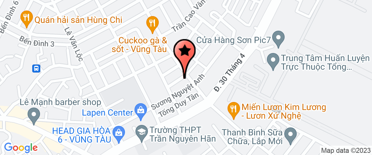 Bản đồ đến địa chỉ Công Ty Trách Nhiệm Hữu Hạn Thương Mại Và Dịch Vụ Dầu Khí Sao Mai