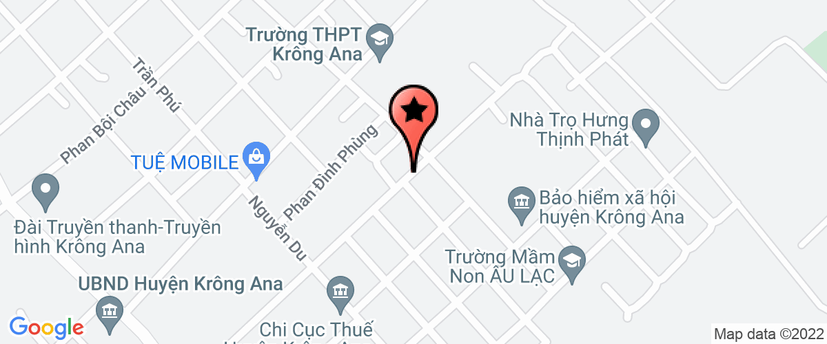 Bản đồ đến địa chỉ Uỷ Ban Mặt Trận Tổ Quốc Việt Nam Huyện Krông Ana