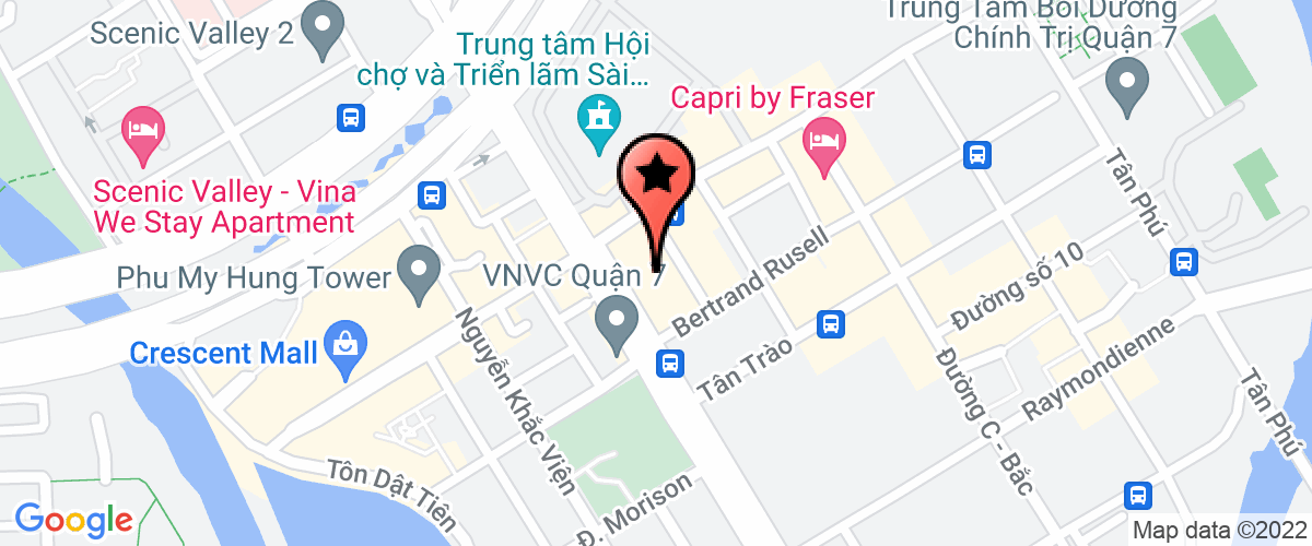 Bản đồ đến địa chỉ Công Ty TNHH Công Nghệ Đầu Tư Bcore