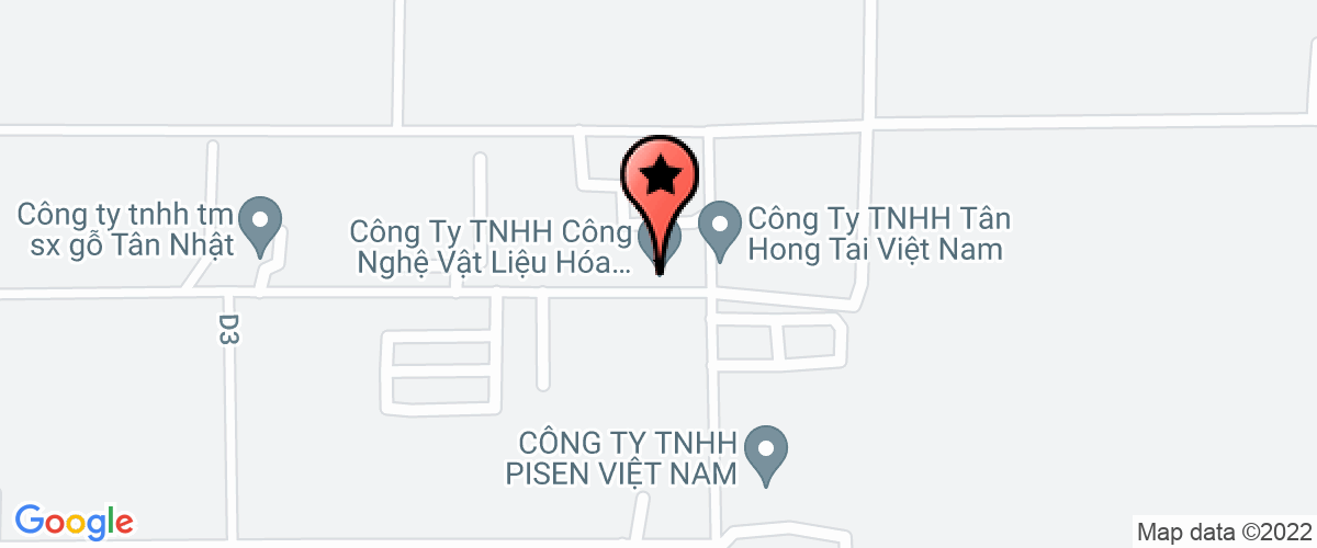 Bản đồ đến địa chỉ Công Ty TNHH Công Nghệ Vật Liệu Hoá Chất Dong Ying Việt Nam