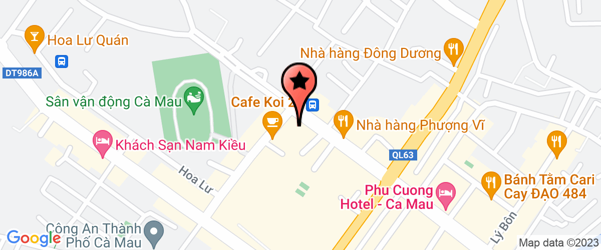 Bản đồ đến địa chỉ Công Ty TNHH Hậu Sơn
