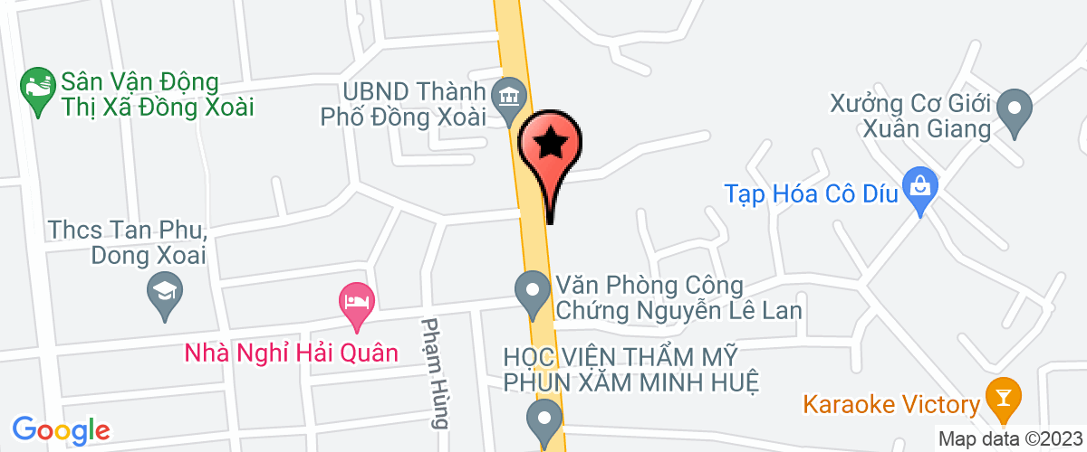Bản đồ đến địa chỉ Công Ty TNHH Một Thành Viên Hồng Thanh