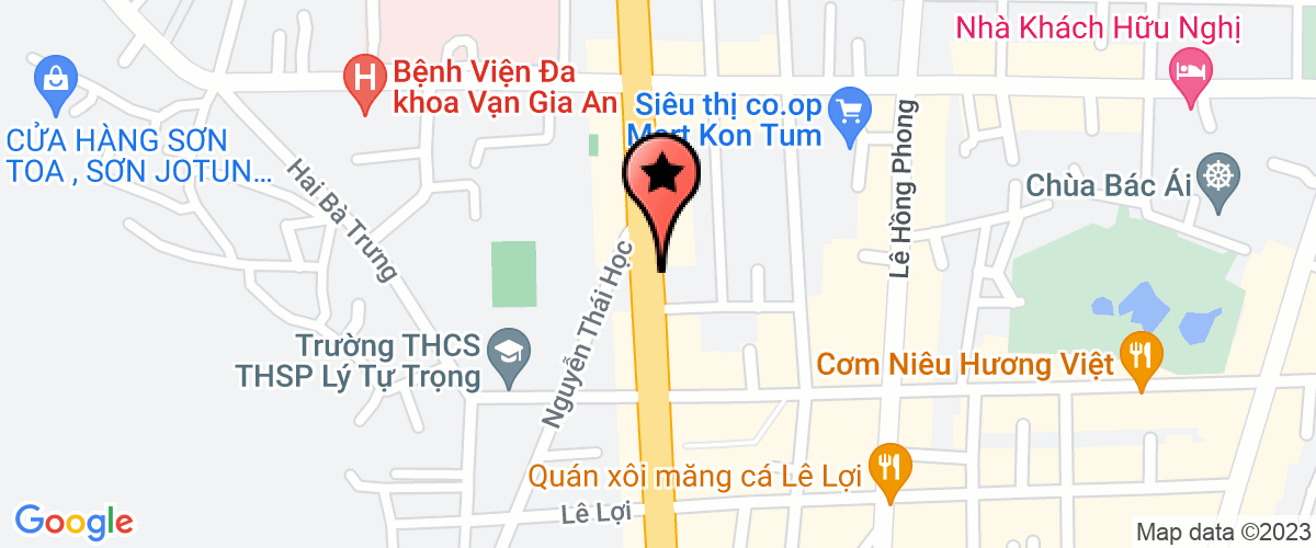 Bản đồ đến địa chỉ Văn Phòng Đại Diện Công Ty TNHH Kiểm Toán Và Định Giá Vạn An - Hà Nội Tại Kon Tum