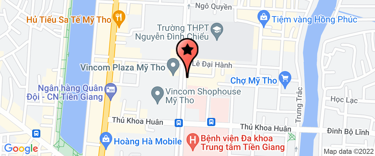 Bản đồ đến địa chỉ CTy TNHH Nhân Huy
