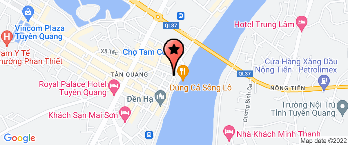 Bản đồ đến địa chỉ Phòng Quản lý Đô thị - Thành phố Tuyên Quang