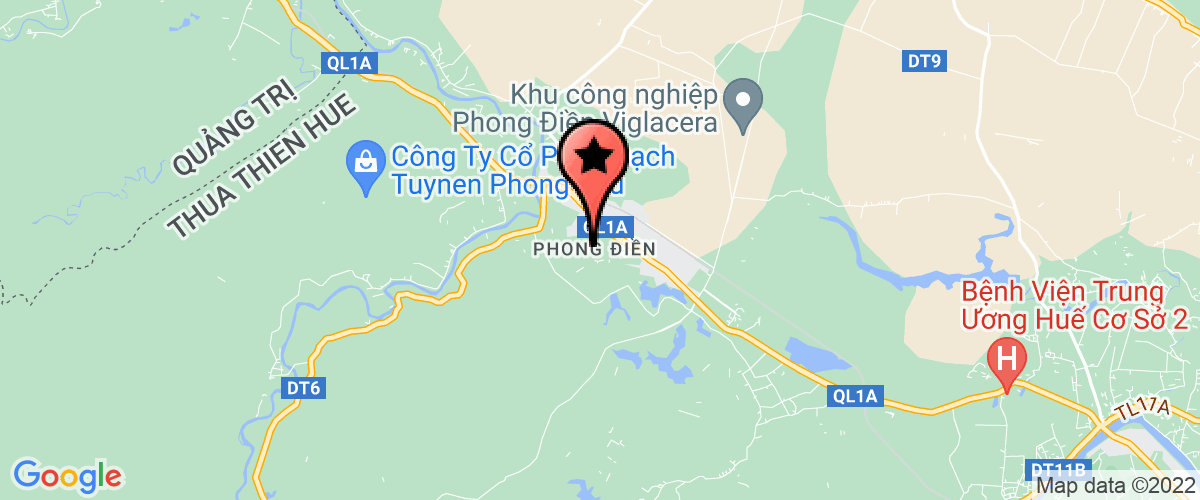 Bản đồ đến địa chỉ Dự án dò tìm, xử lý Bom mìn, Vật Liệu nổ và phát triển cộng đồng tại huyện Phong Điền
