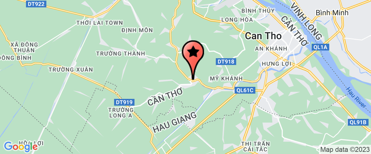Bản đồ đến địa chỉ Doanh Nghiệp Tư Nhân Thương Mại -Dịch Vụ - Vận Tải Đại Hiệp - Chi Nhánh Cần Thơ