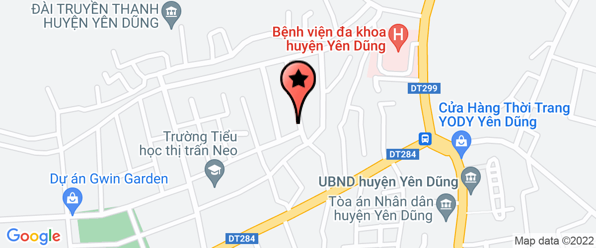 Bản đồ đến địa chỉ Trung tâm phát triển quỹ đất huyện Yên Dũng